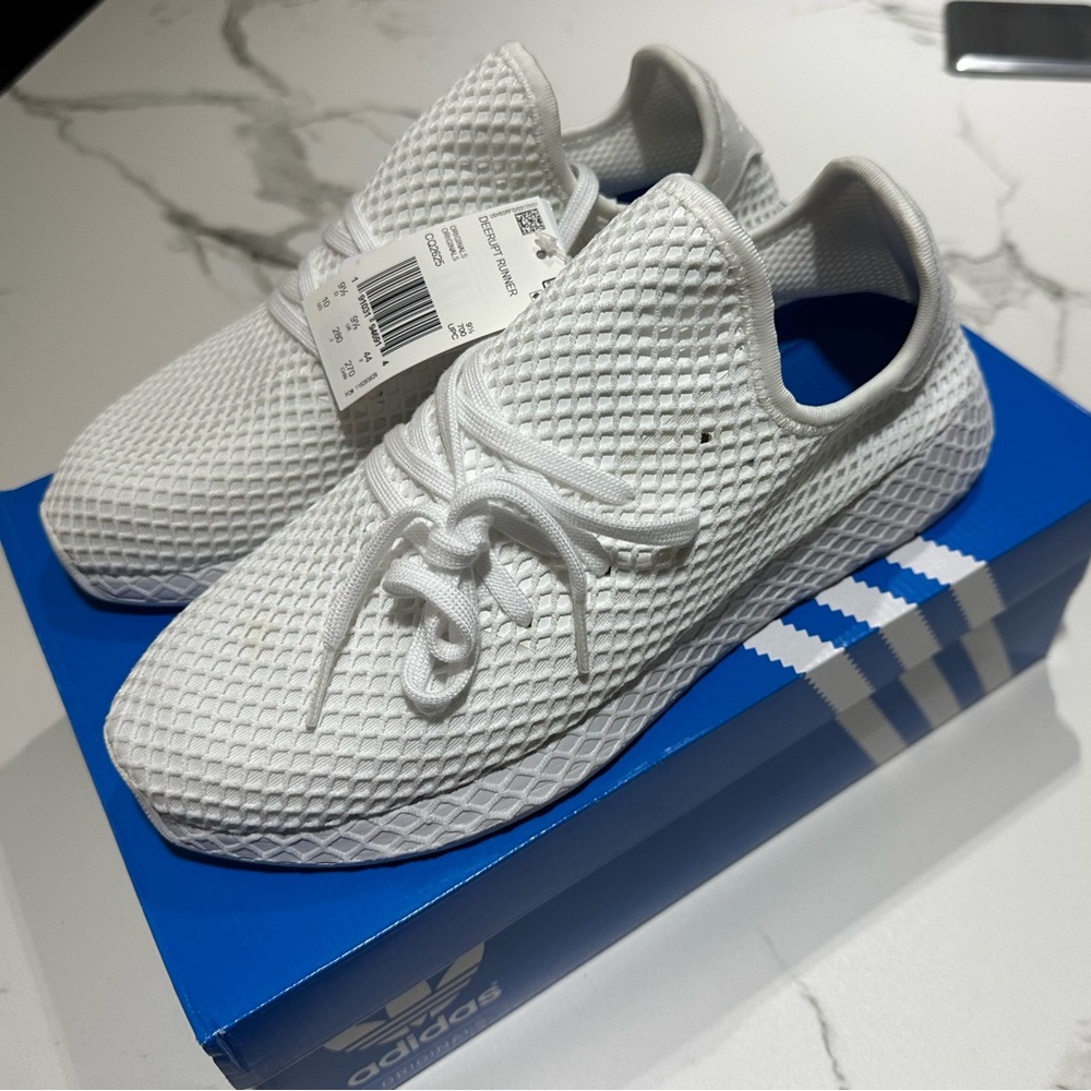 Adidas Deerupt Runner Sneakers - Men size 10